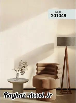کاغذدیواری کرم خیلی روشن s123-201048