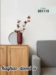 کاغذدیواری سفید روشن S123-201115