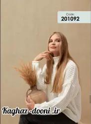 کاغذدیواری قهوه ای روشن S123-201092