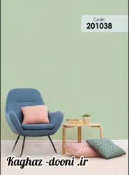 کاغذدیواری سبز روشن s123-201038