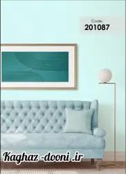 کاغذدیواری ابی خیلی روشن S123-201087