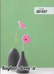 کاغذدیواری سبز روشنs123-201037