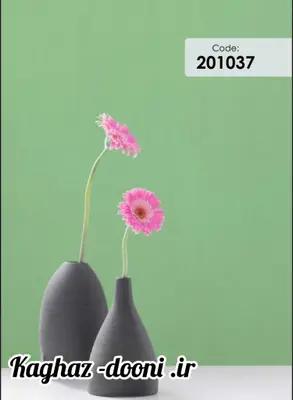کاغذدیواری سبز روشنs123-201037