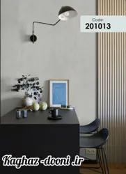 کاغذدیواری طوسی روشن  s123-201013