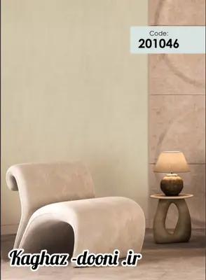 کاغذدیواری کرم روشن s123-201046