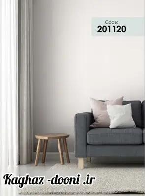 کاغذدیواری سفید روشن S123-201120