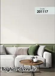 کاغذدیواری سفید روشن S123-201117