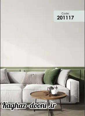 کاغذدیواری سفید روشن S123-201117