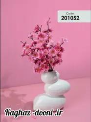 کاغذدیواری صورتی روشن s123-201052