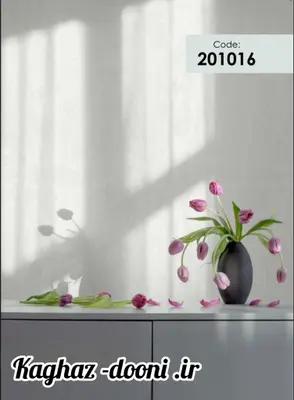کاغذدیواری طوسی خیلی روشن S123-201016