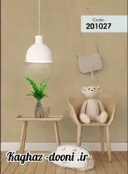 کاغذدیواری قهوه ای روشن s123-201027