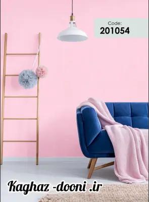 کاغذدیواری صورتی روشن s123-201054