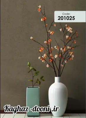 کاغذدیواری قهوه ای تیره s123-201025